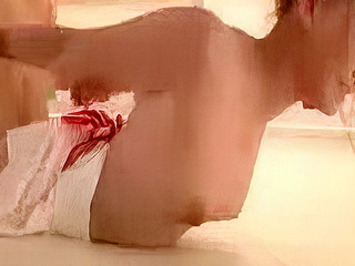 Japanese Babe Sucking and Fucking Her Lover's Cock in Bed till He Cums All Over Her Face