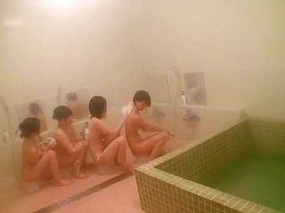 Japanese Schoolgirls' Public Shower Fun- Fucking Nippon Vice in Tokyo Thai